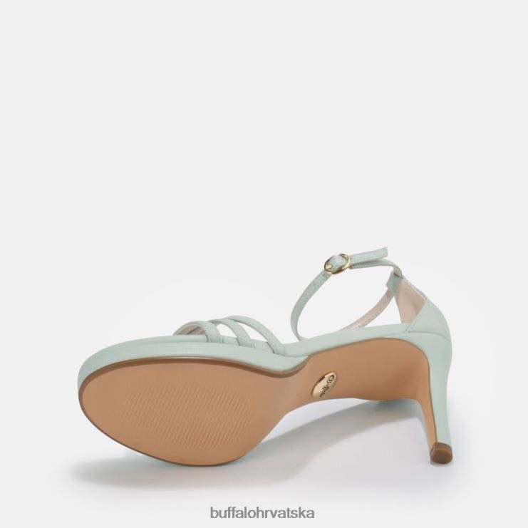 menta zelena Buffalo melissa veganska sandala s visokom petom |sandale TDD6T857